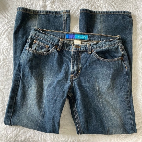 Delias signature Jean in motorcross wash size juniors 11 - Picture 1 of 10
